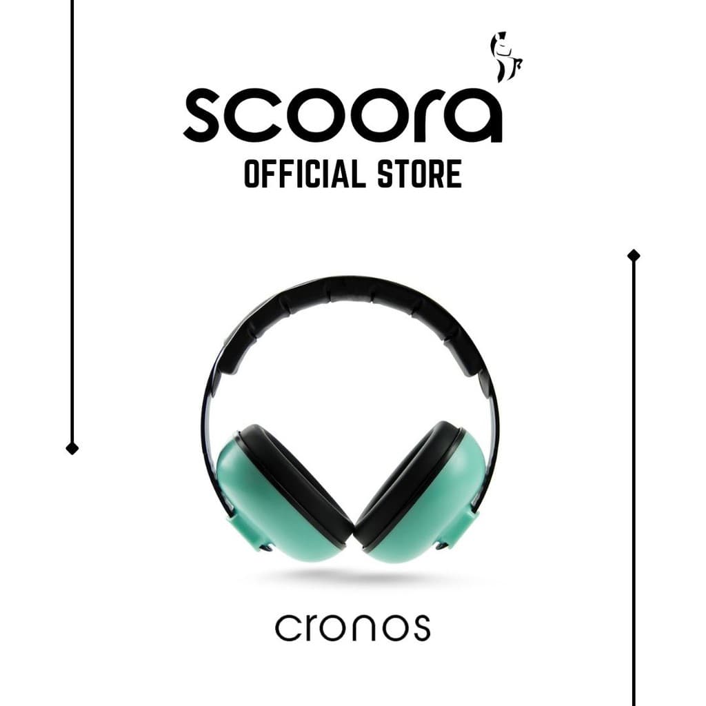 Scoora Cronos Baby & Kids Earmuff – Green