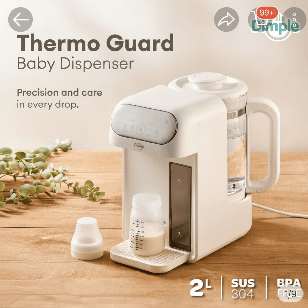 Little Dimple Thermo Guard Baby Water Dispenser Milk Maker – 2L