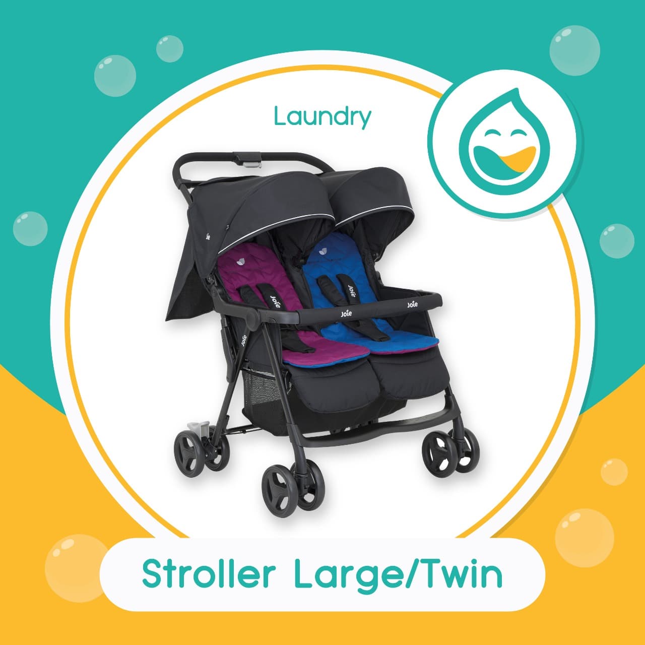 Laundry Stroller Large / Twin Double