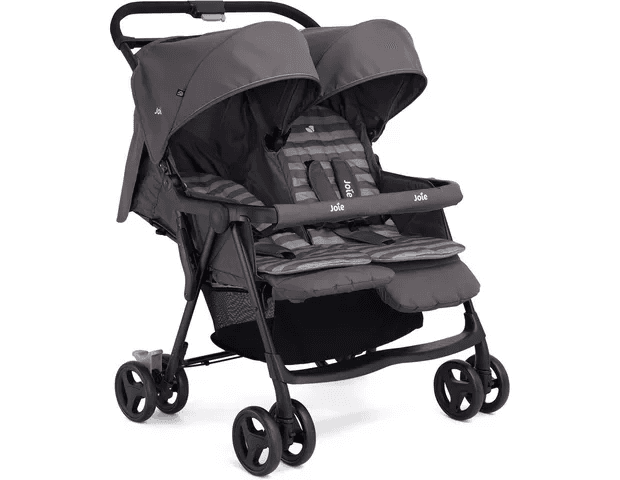 Joie Aire Twin Lightweight Stroller – Dark Pewter