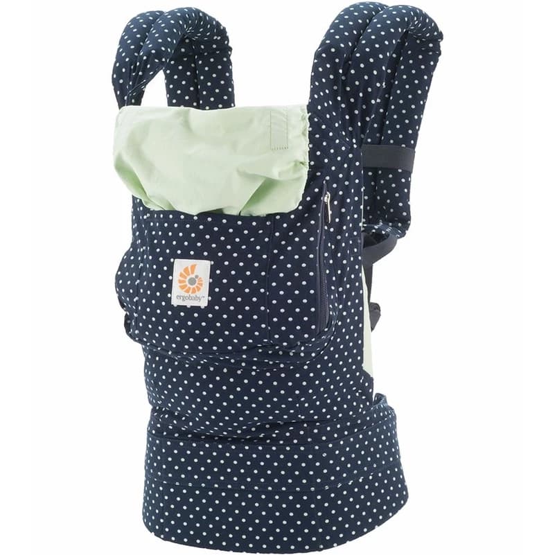 Ergobaby Original Baby Carrier – Indigo Mint Dots