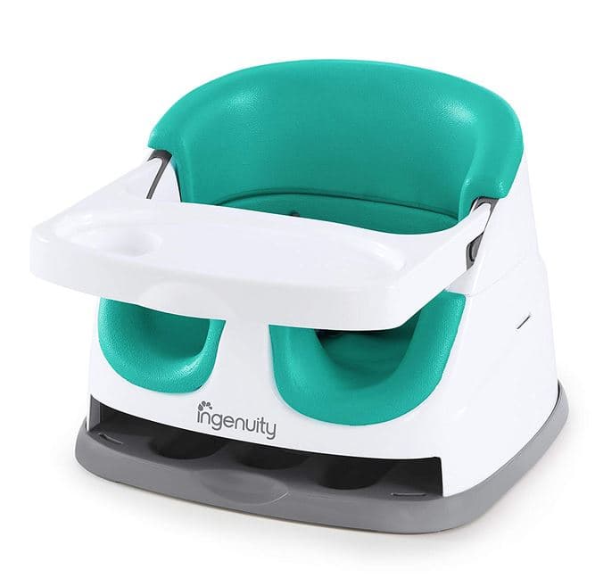 Ingenuity Baby Base 2-in-1 Booster Seat – Ultramarine Green