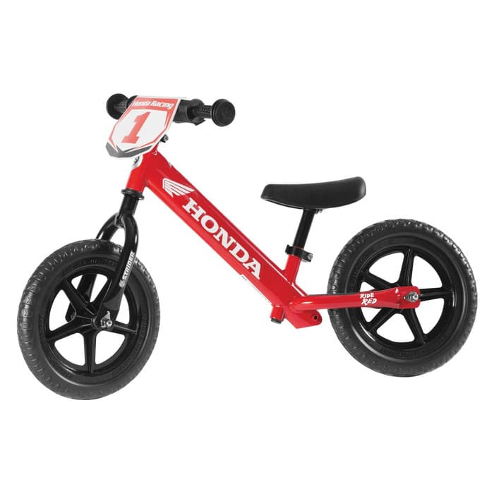 Strider Balance Kick Bike - Red Honda