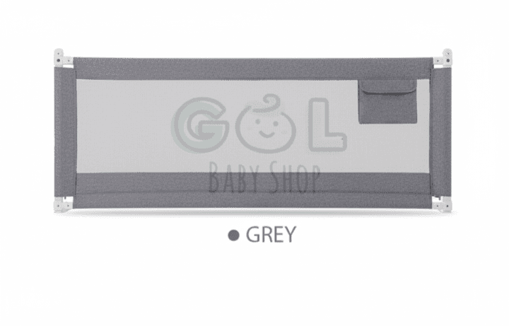GOL Bed Rail 200cm x 92cm – Grey Polos