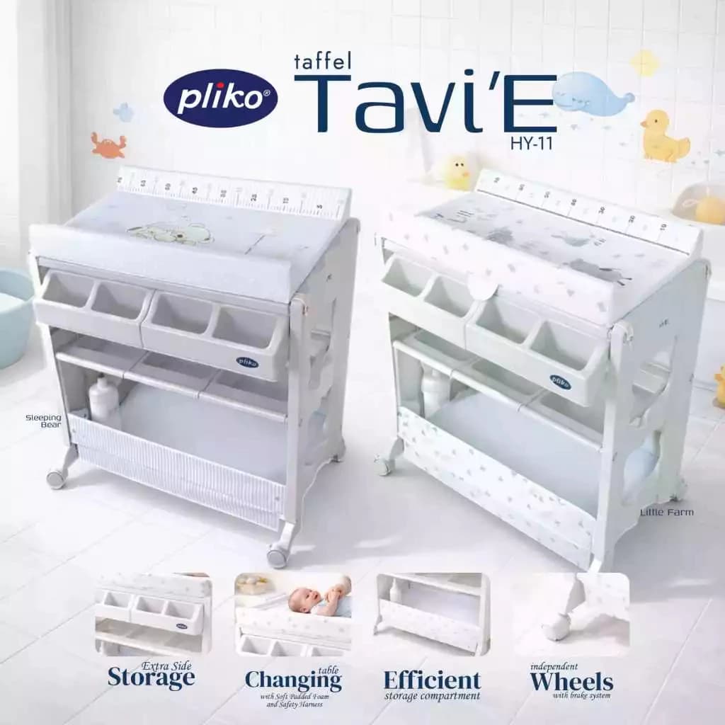 Pliko Baby Tafel Changing Table Deluxe – Little Farm