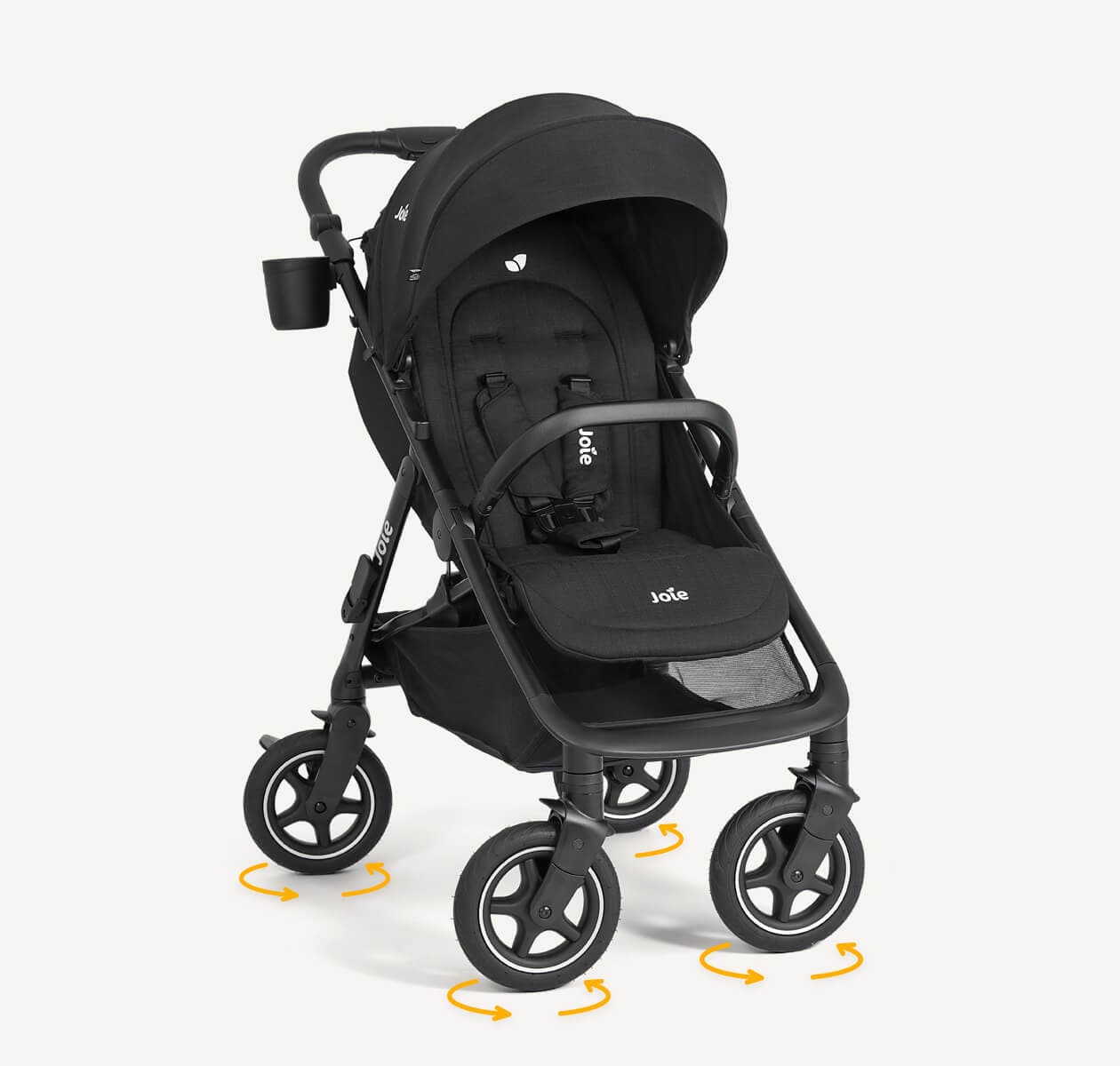 Joie Mydrift 360 Wheels Stroller - Raven
