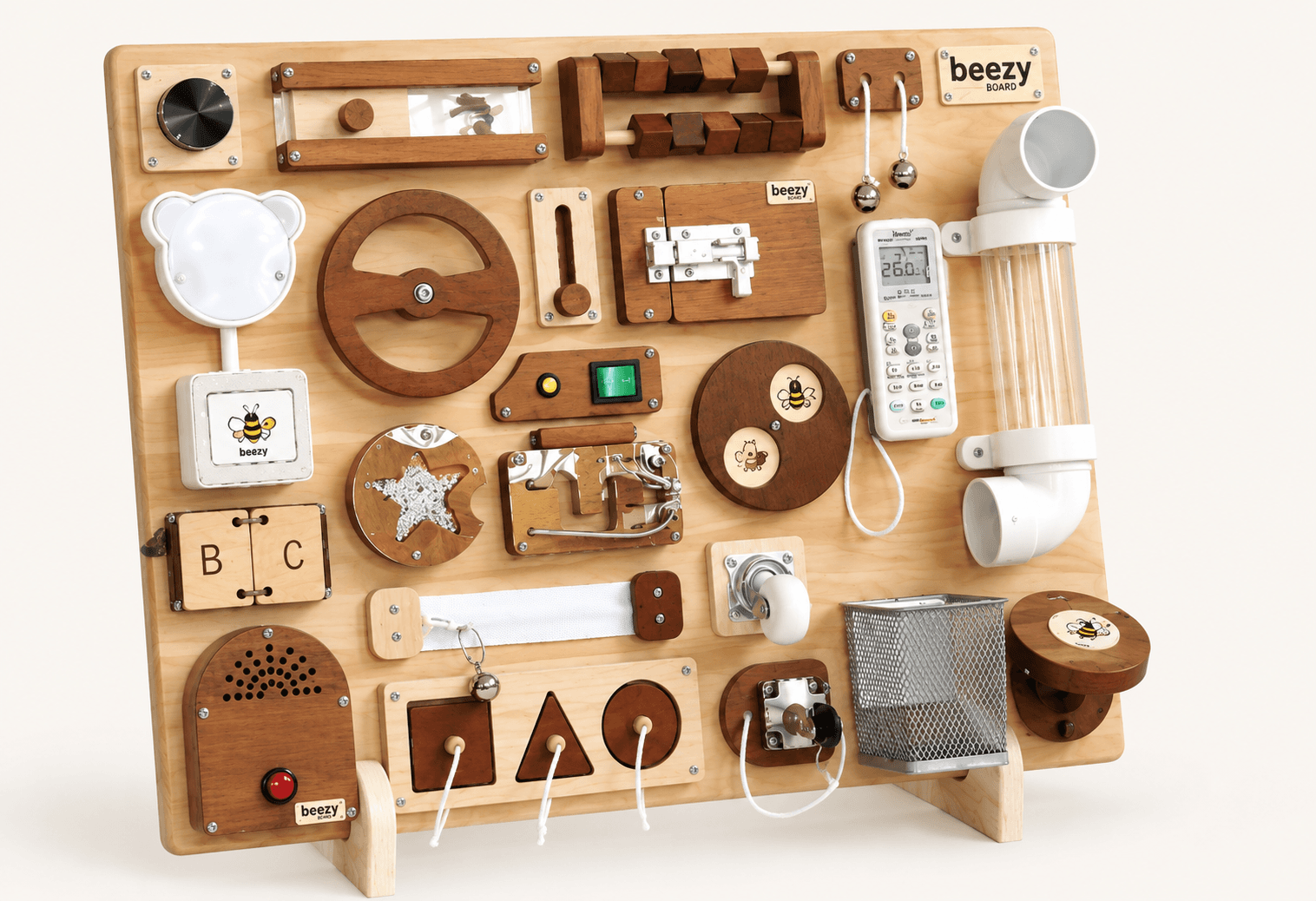 BeezyBoard Activity Large – Wood