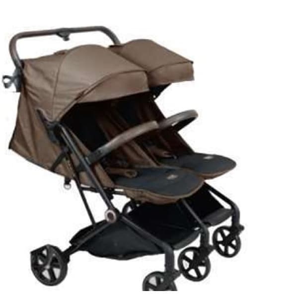 Babyelle Duo Allure Prestige Edition Twin Auto Fold Stroller – Coffee