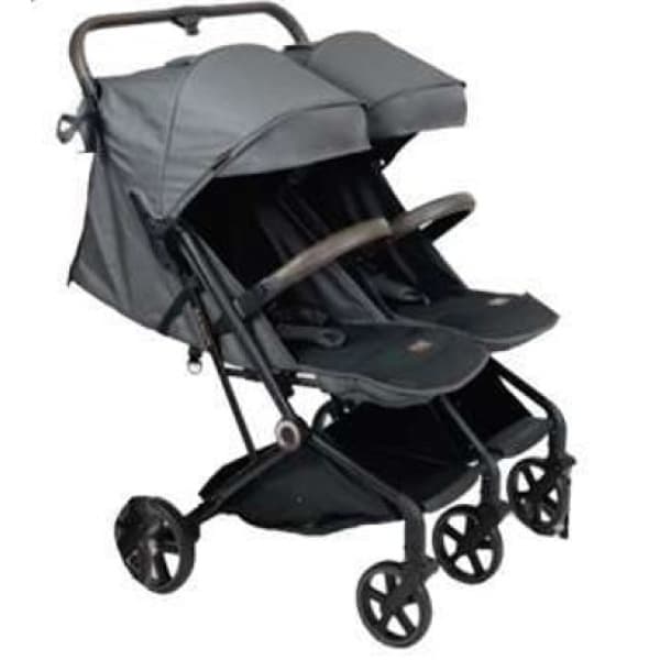 Babyelle Duo Allure Prestige Edition Twin Auto Fold Stroller – Grey