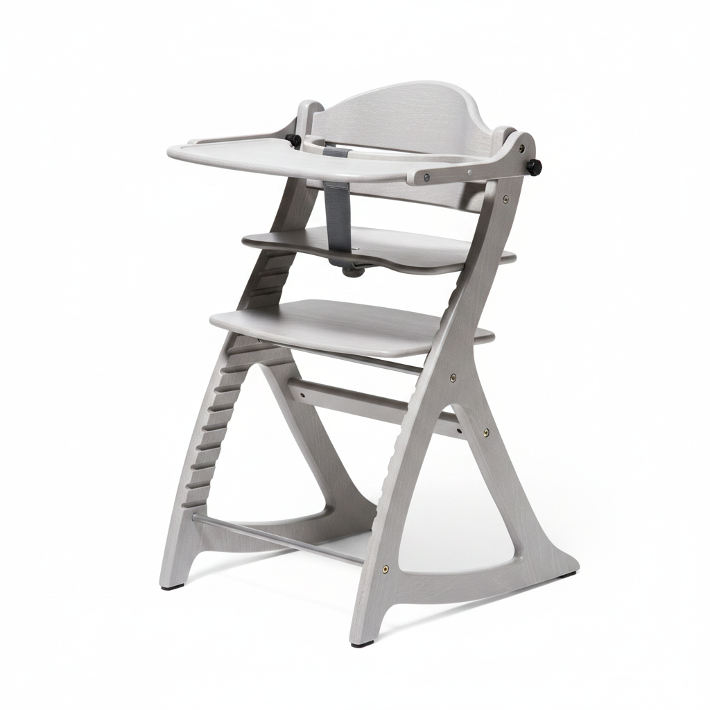 Yamatoya Sukusuku Plus Table High Chair – Grey