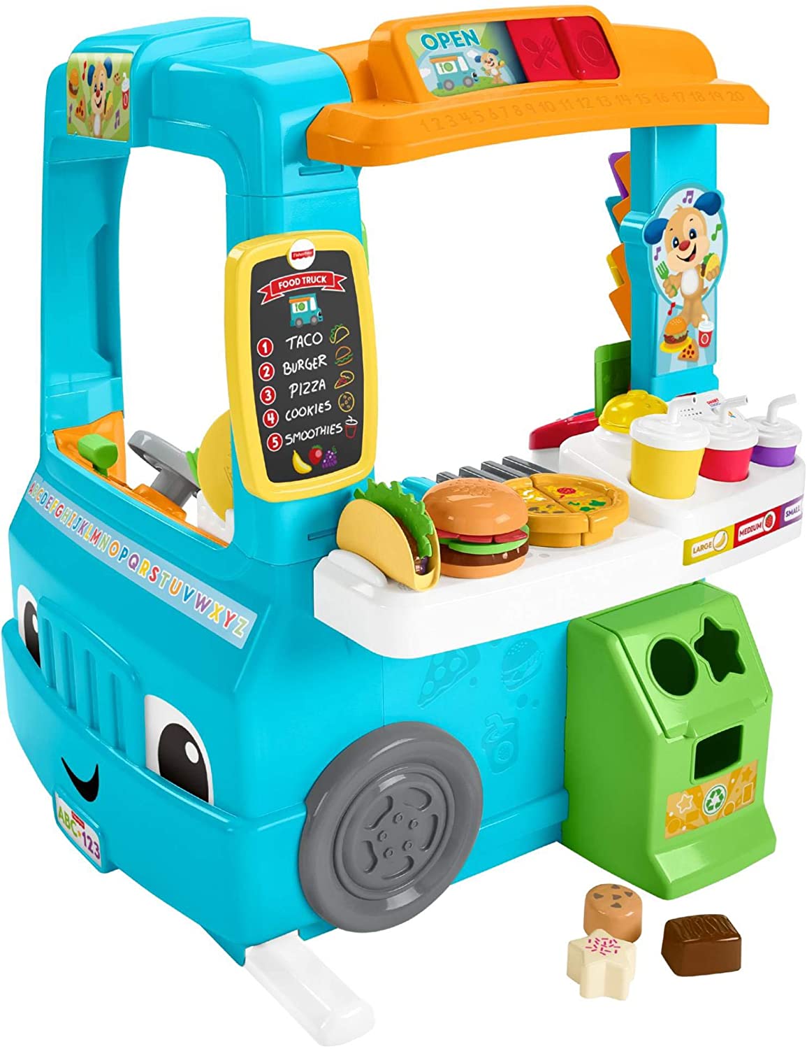 Fisher Price Cooking Servin’ Up Fun Food Truck – Complete Accesories (MUSIK MATI)