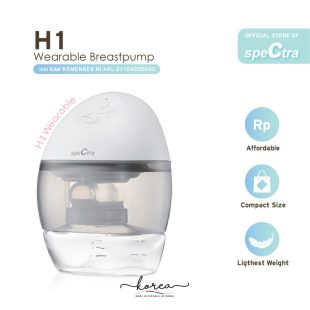 Spectra H1 Wearable Handsfree Electric Breastpump – 1 Pcs