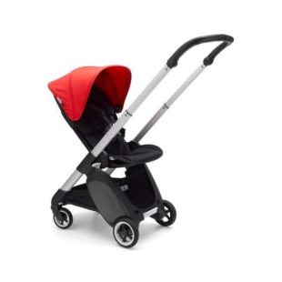 Bugaboo Ant Stroller Frame Silver – Neon Red