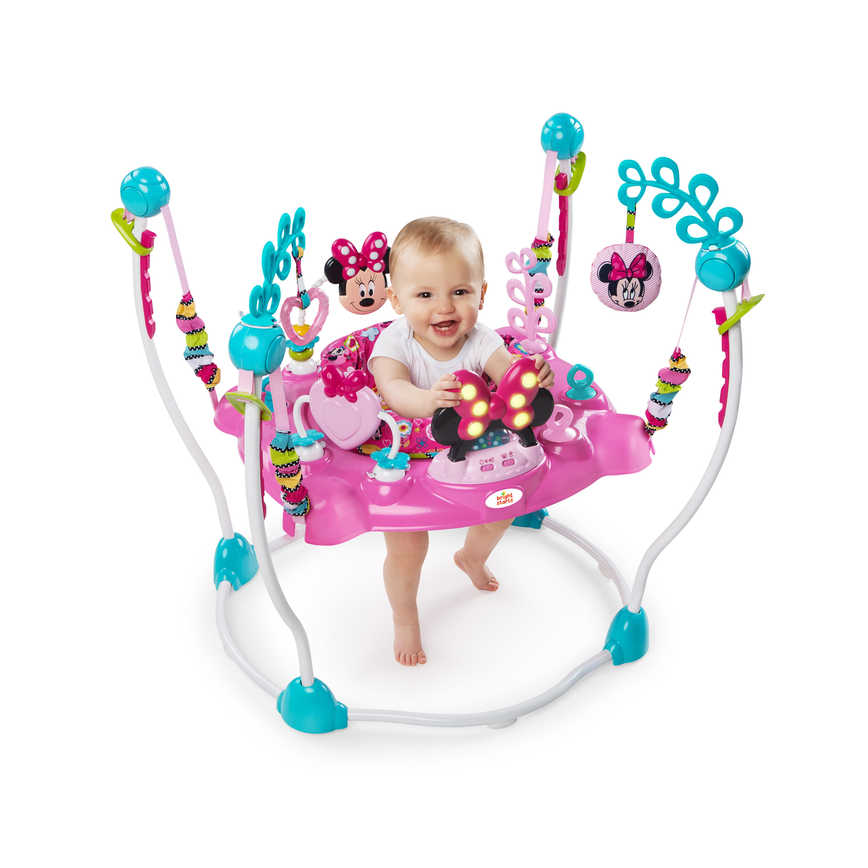 Bright Starts Minnie Mouse PeekAboo Activity Jumperoo