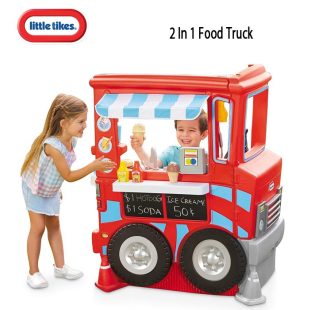 Little Tikes 2 In 1 Food Truck Kitchen Red (Complete Accesories)