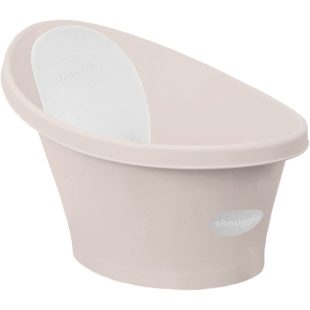 Shnuggle Bath with Plug – Taupe