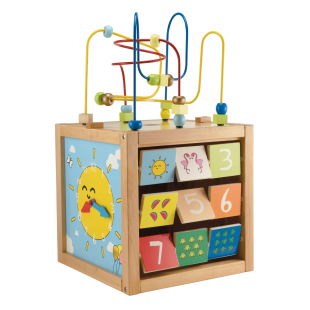 ELC Giant Wooden Activity Cube
