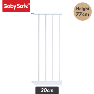 Baby Safe Safety Gate Extension 30cm Pagar Pengaman Anak Bayi – WHITE
