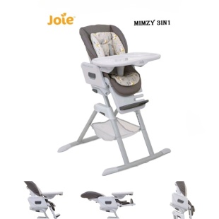 Joie Mimzy Spin 360 3in1 High Chair – Geometric Mountain