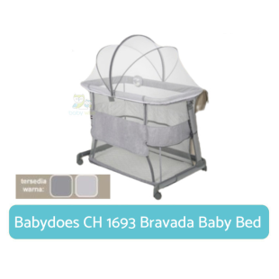 Babydoes 3in1 Bravada Bedside Baby Box – Dark Grey