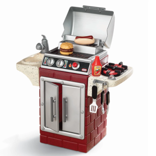 Little Tikes Backyard BBQ Get Out and Grill (Mainan tidak lengkap)
