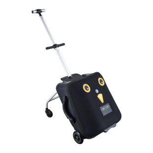Micro Eazy Luggage – Black (Tanpa stiker owl)