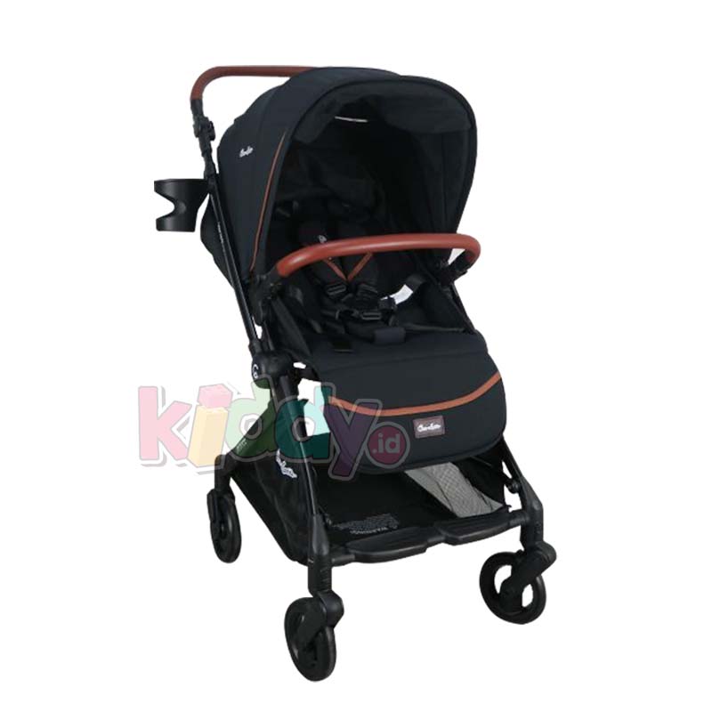 Cocolatte Verzza 4WD Reversible Stroller – Black