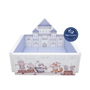 Lumba Playground Anti-Bacterial ION Silver 10cm – Kingdom Castle Blue