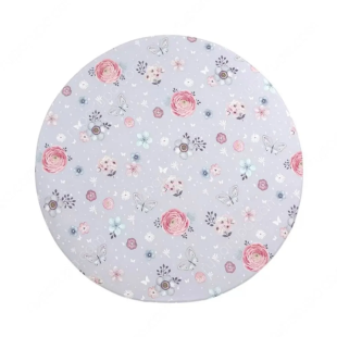 Baby Care PVC Playmat Round – Flowers