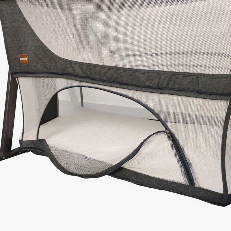 Babydoes Cottage Crib 4in1 Baby Box – Grey  (TANPA KOTAK MUSIK) 7
