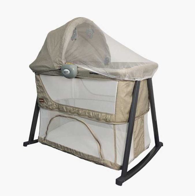 Babydoes Cottage Crib 4in1 Baby Box – Cream (TANPA KOTAK MUSIK)