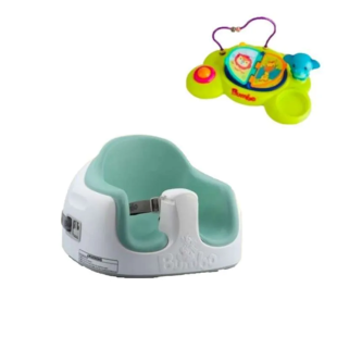Bumbo Multi Seat With Playtop Safari – Hemlock Green (TANPA PLAYTRAY)