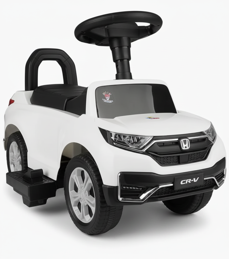 PMB CRV Ride On Mobil Aki – White