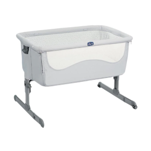 Chicco Next 2 Me Bedside Crib – Light Grey