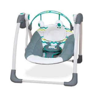 Cocolatte Weeler Deluxe Portable Swing – Grey Green