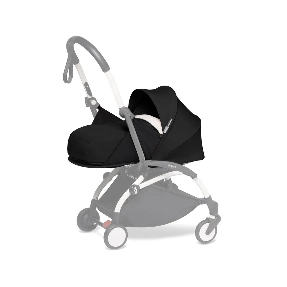 NEW UNIT – Babyzen Yoyo 0+ Newborn Pack – Black (Tidak Termasuk Rangka Stroller)
