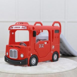 Yaya Tayo Mini Bus and Slide – Red ( MUSIK MATI )