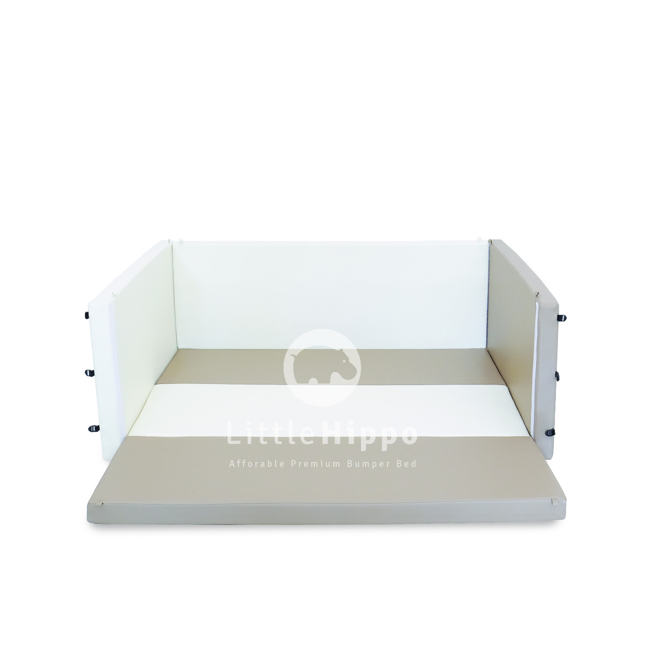 Lumba Little Hippo Bumperbed – Drift Wood