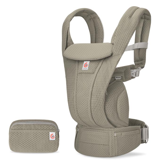 Ergobaby OMNI Deluxe All-in-One Mesh Baby Carrier – Soft Olive