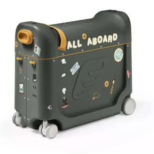 Jetkids By Stokke Bedbox Travel Bed V3 – Golden Olive (HANYA BISA JADI BED BOX)