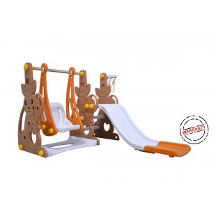 Labeille Kangaroo Slide and Swing – Brown