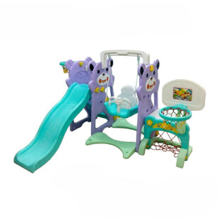 Labeille Panda 5 in 1 Slide & Play Center – Purple