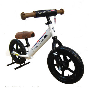 London Taxi Kick Bike – White