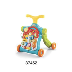 Right Start 5 in 1 Musical Activity Push Walker – Deluxe Teal