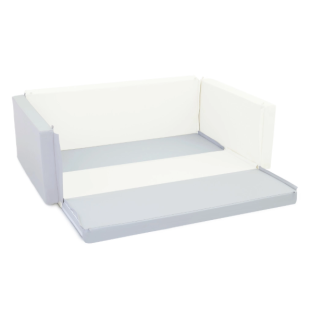 Lumba Playmat Bumperbed 7.5cm – Scandinavian White (DISKON KONDISI)