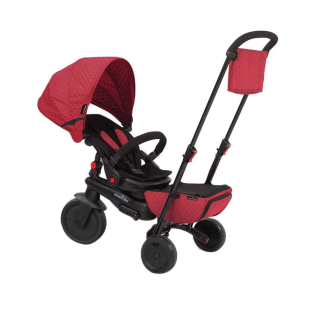 Smartrike Smartfold 700 8 In 1 Tricycle – Red (Defect bagian kanopi)