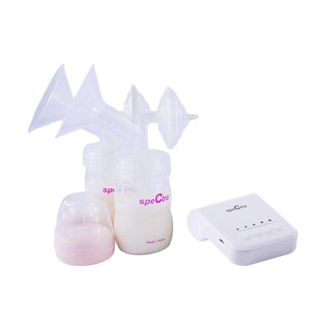 Spectra Q+ Double Electric Breastpump – White