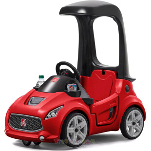 Step2 Turbo Coupe Foot-To-Floor Ride-On Car – Red