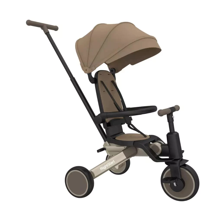 Right Start New Voyager 8 in 1 Multifunction Kids Tricycle – Brown