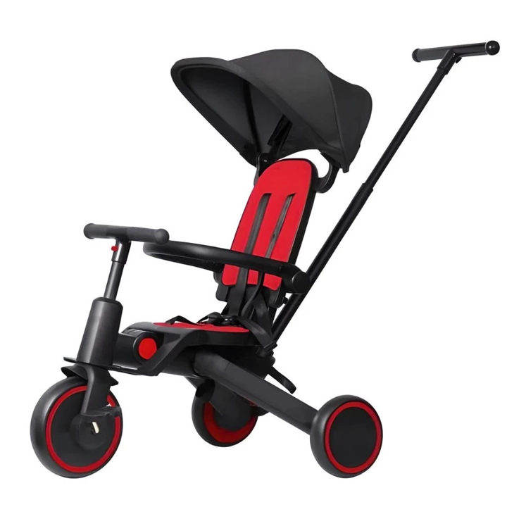 Right Start New Voyager 8 in 1 Multifunction Kids Tricycle – Red